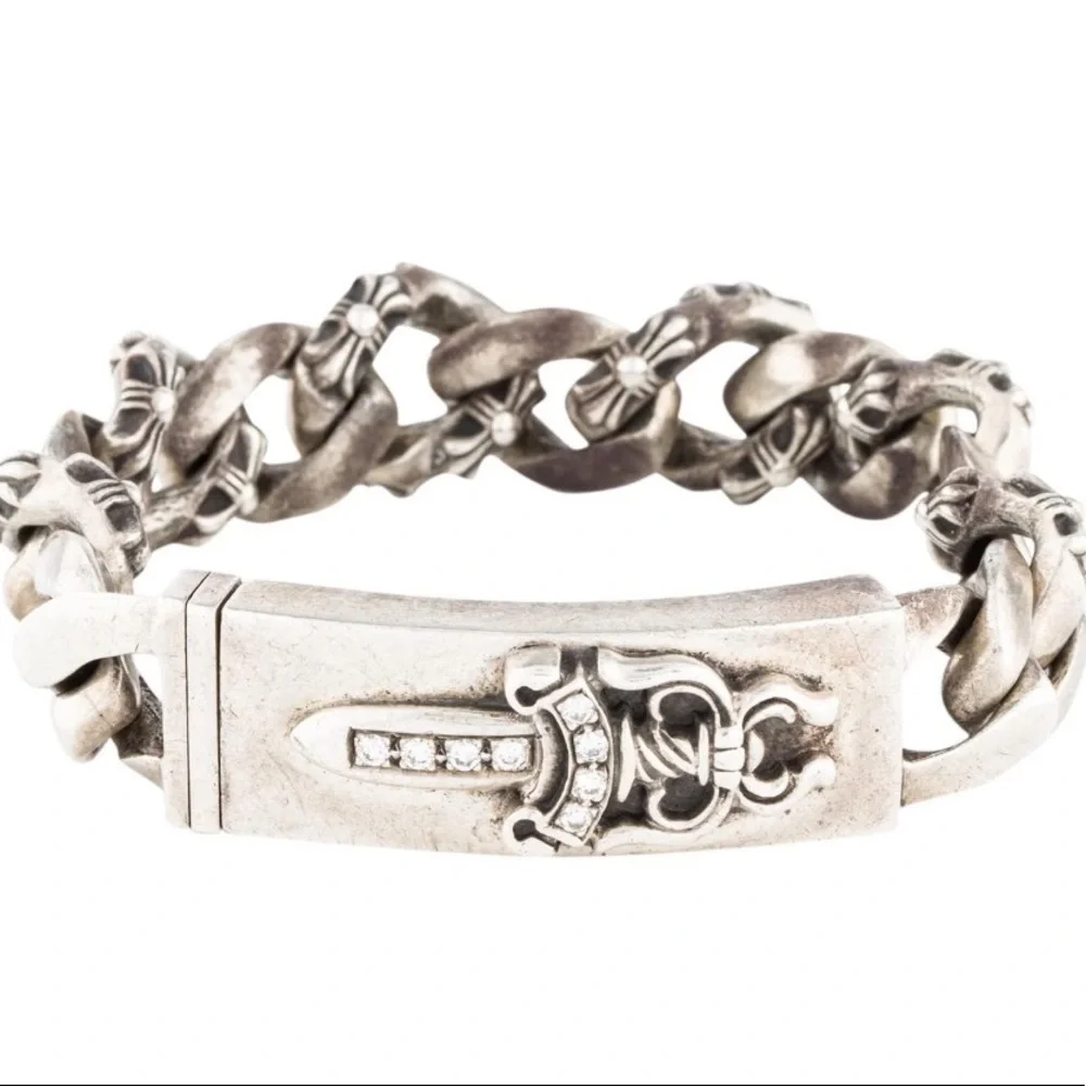 Chrome Hearts | Accessories | Chrome Hearts Diamond Dagger Curb